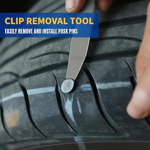 Miniatura 5 de Herramienta de palanca 4140 Kit de herramientas de extracción de moldura de automóvil, herramientas de extracción de paneles de automóviles de