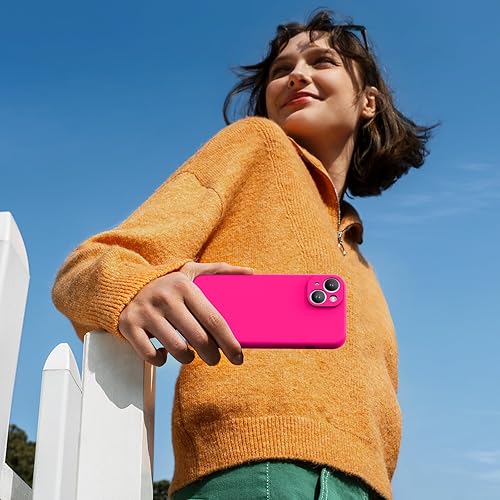 Miniatura 1431 de Miracase - Funda diseñada para iPhone 11 con protector de pantalla, funda de goma de silicona líquida, protección total contra caídas y a prueba