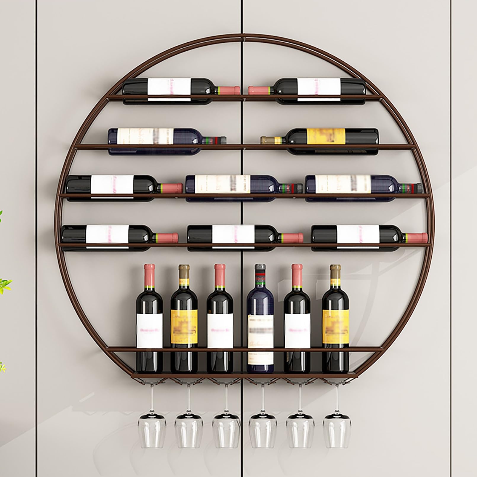 Casier à vin mural pour sublimer vos soirées et apéritifs salon