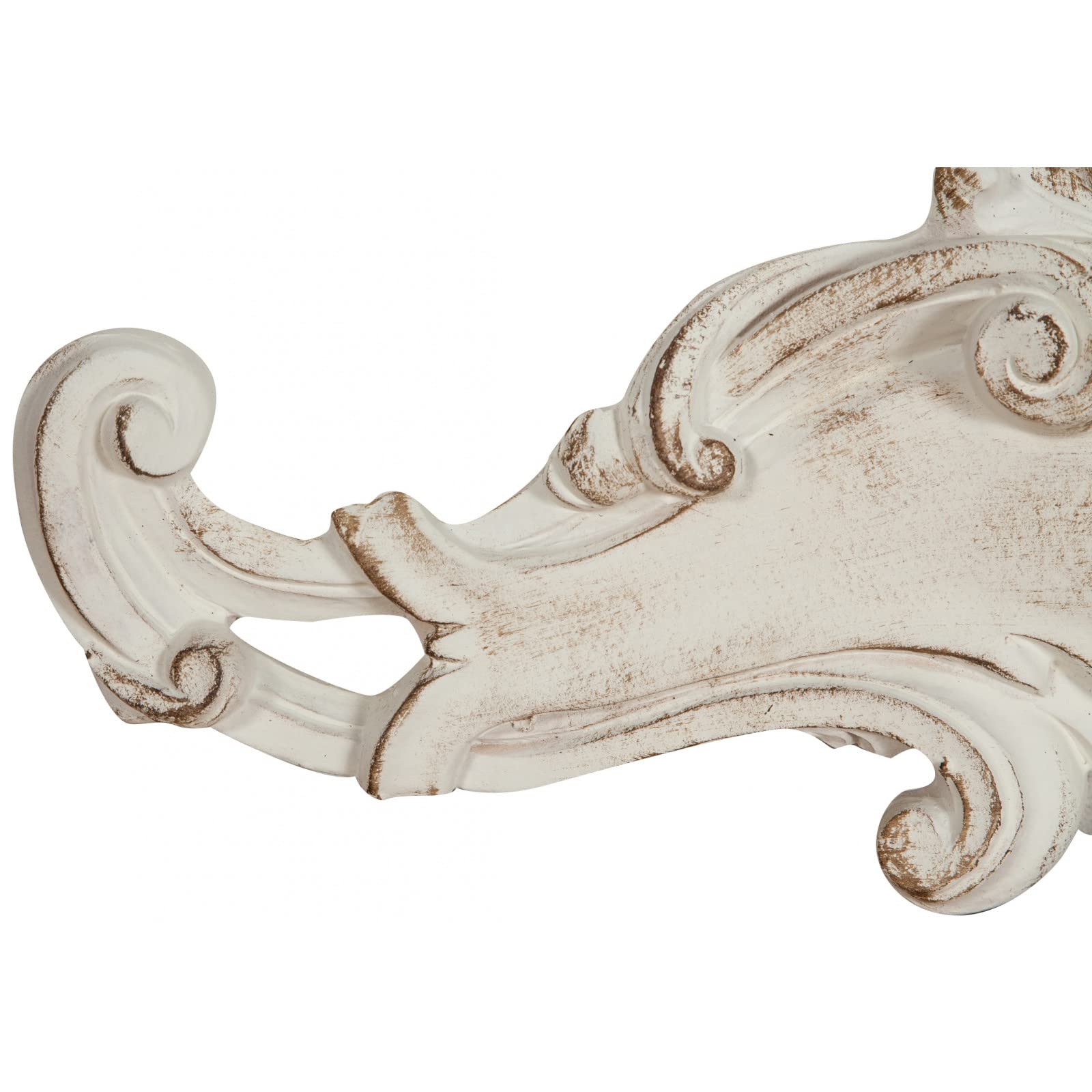 Biscottini Fregio Legno 58x20 cm Made in Italy | Fregi per mobili e pareti | Fregi in Legno Decorativi per mobili e pareti con Finitura Anticata