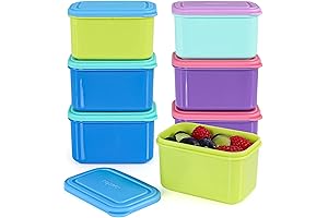 Caperci Small Lunch Containers with Lids