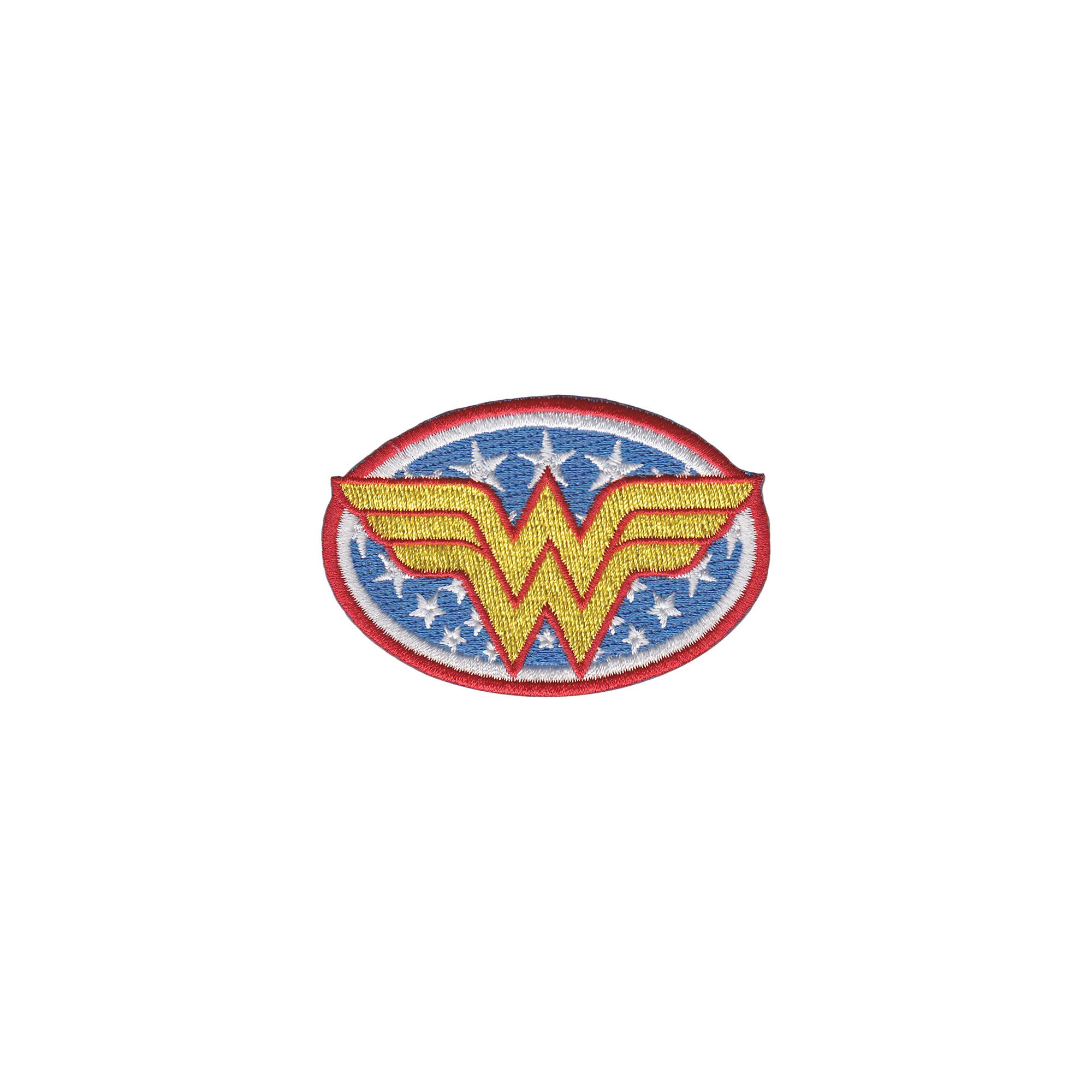 Tervis DC Comics Wonder Woman Emblem, hergestellt in den USA, doppelwandig, isoliert, Reisebecher, hält Getränke kalt und heiß, 473 ml, blauer Deckel