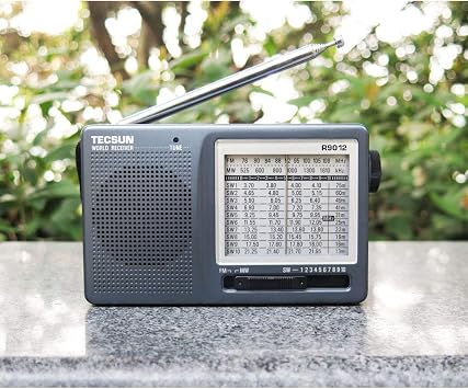 TECSUN R-9012 taşınabilir dijital radyo kısa dalga radyo FM stereo alıcı FM MW AM SW 12 bant
