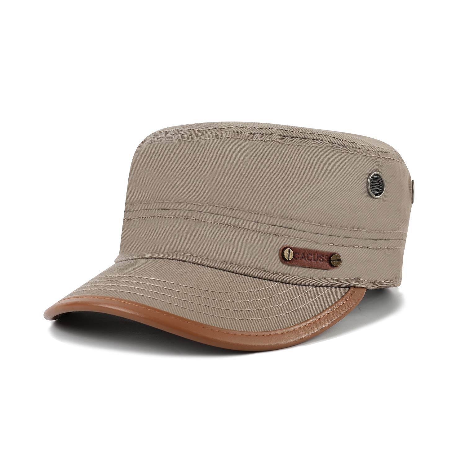 Mens Baseball Cap Cotton Cadet Hat 