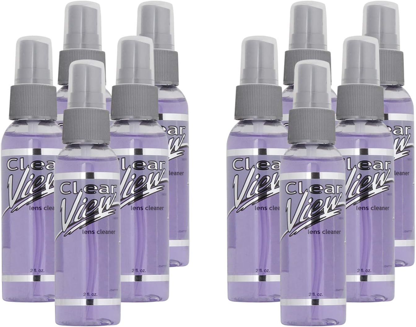 (Pack of 10) Clear View Premium ARCoated AntiStreak Anti