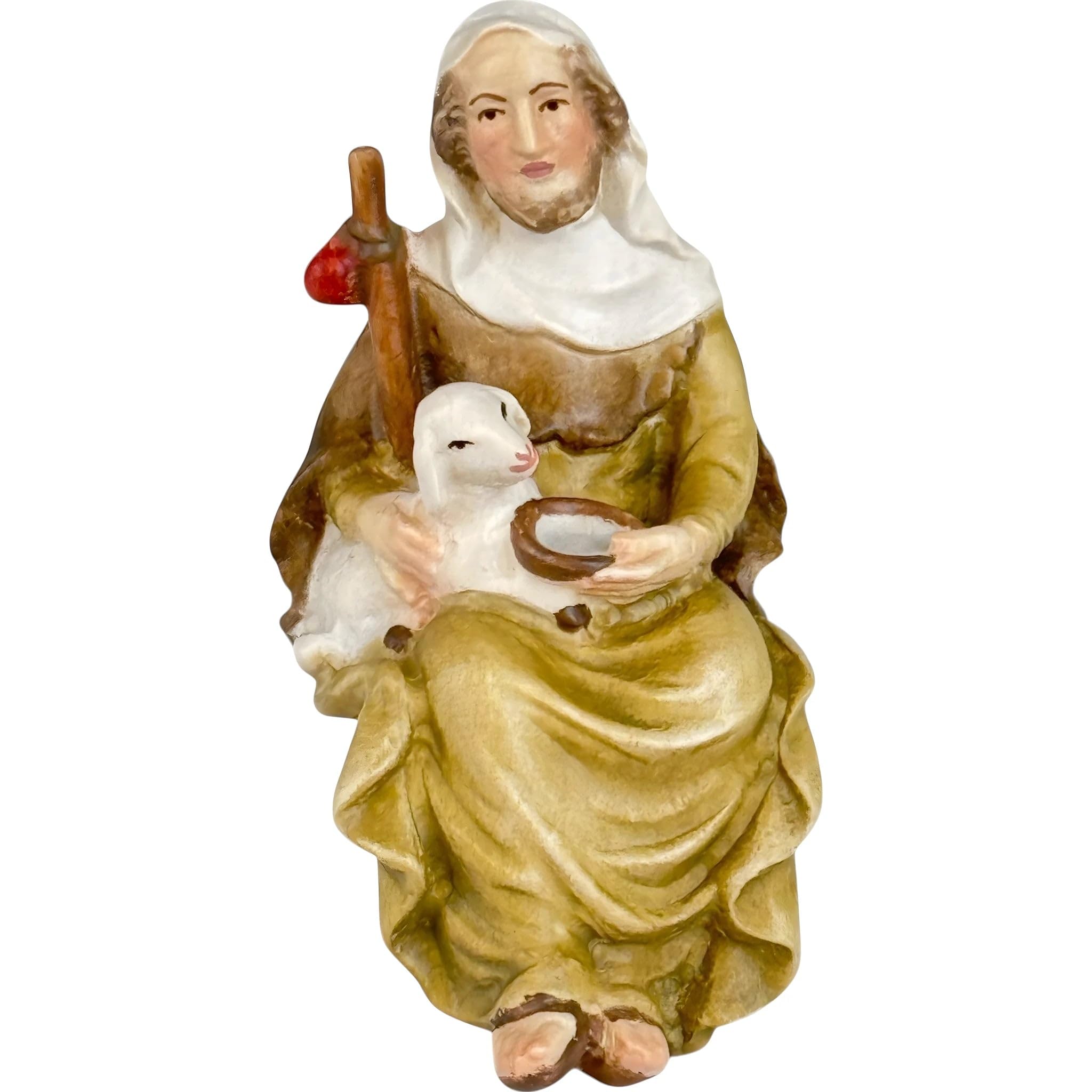 Shepherd with Lamb - Dolfi