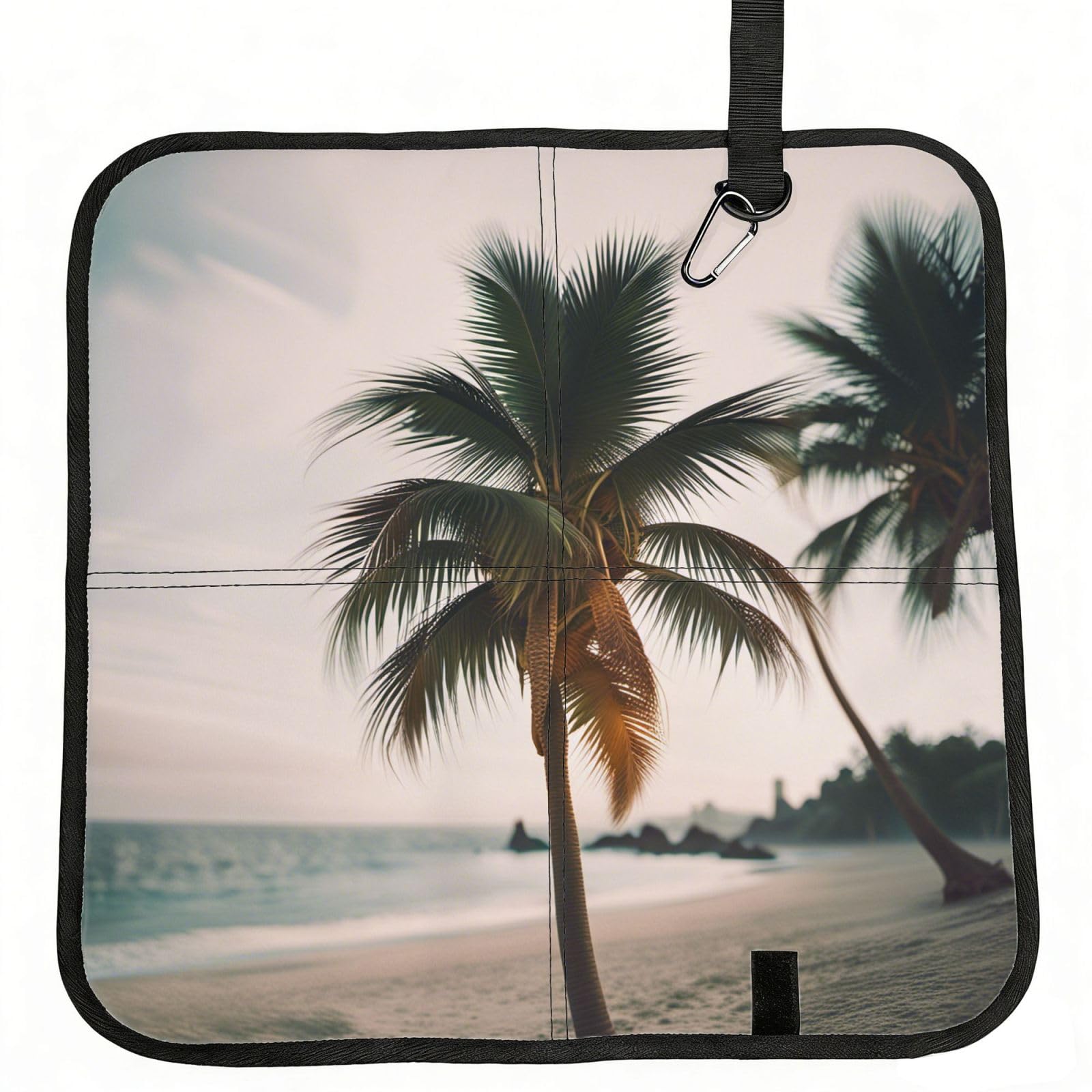 PPHGUT Cartoon Pigeon 2 Print Foldable Seat Cushion Waterproof Portable Chair Pad Travel Outdoor Picnic Camping