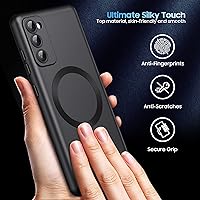 Vista 6 de Funda magnética para Samsung Galaxy S20 FE 5G 【Compatible con MagSafe】【Protector de lente de cámara integrado】 Carcasa delgada de TPU suave a prueba