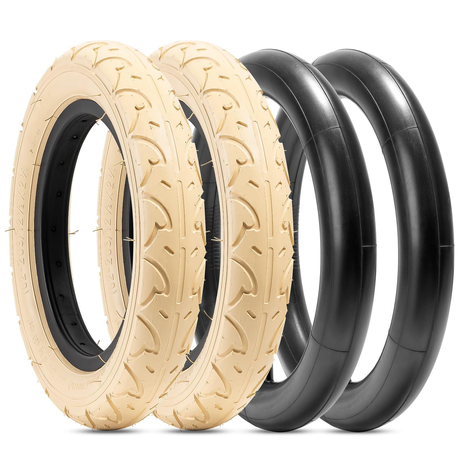 Amazon | FengCan 2本セット 12 1/2x2 1/4 タイヤ,12 1/2x2 1/4 タイヤ