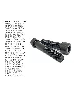 Inch Alloy Allen Socket Head Cap Screws Bolts Coarse Thread