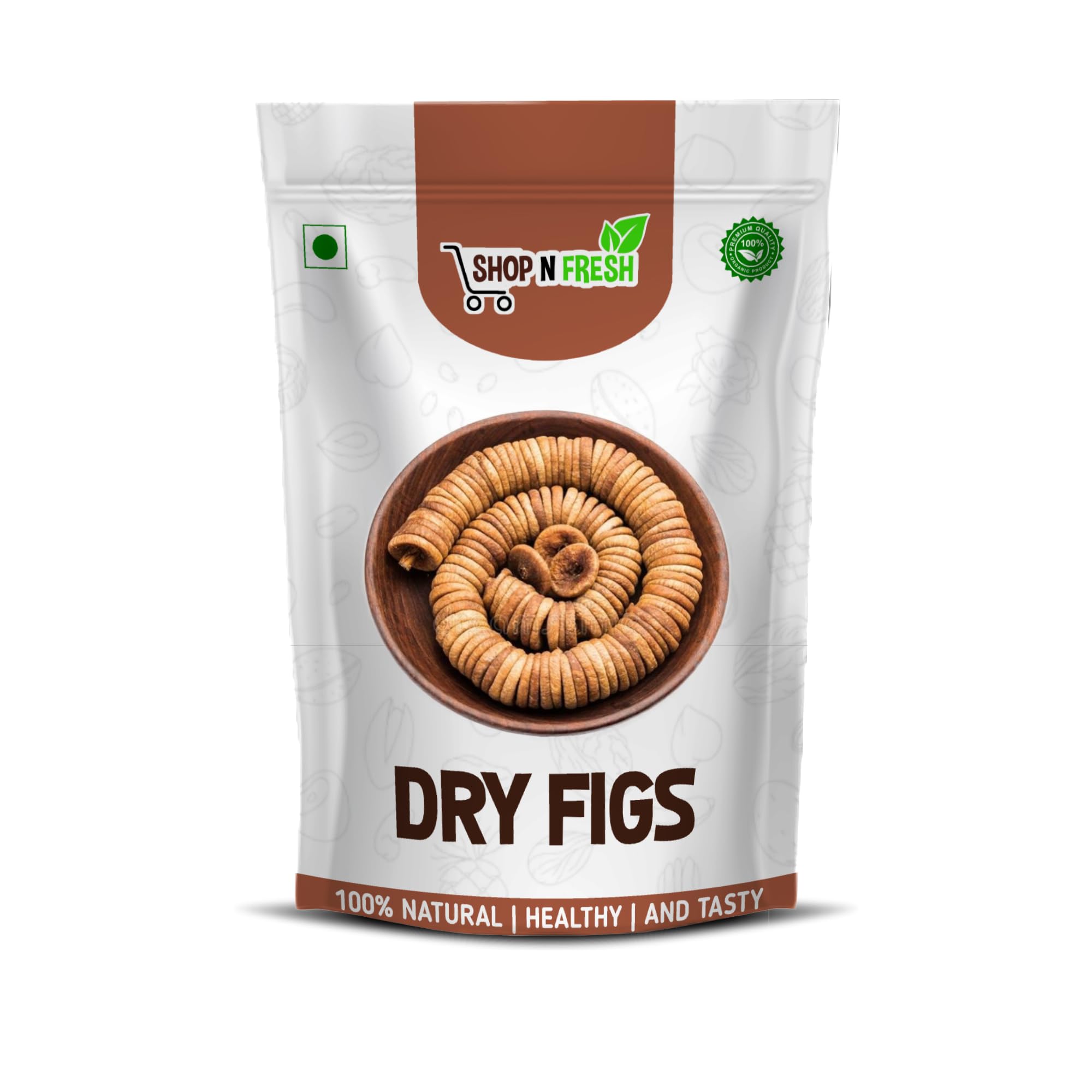 Shop N Fresh Anjeer (500gm) | Medium Size Anjeer | Rich Source of Fibre Calcium & Iron | Low in calories and Fat Free | Non-GMO Dried Figs (B0CC9RZM7B) Amazon Price History, Amazon Price Tracker