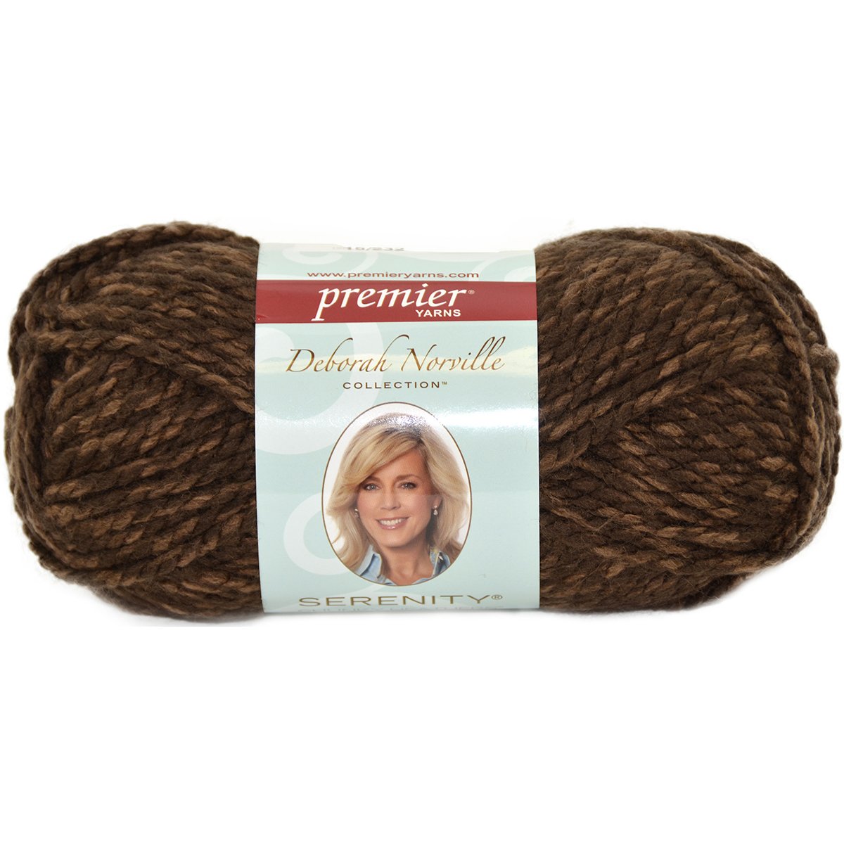 Premier Yarns Deborah Norville Collection Serenity Chunky Heathers Yarn Coffee