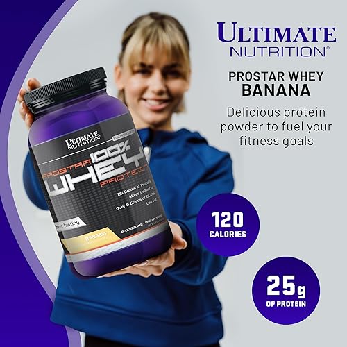 Vista 54 de Ultimate Nutrition PROSTAR 100% proteína de suero en polvo, baja en carbohidratos, apta para dieta cetogénica, 80 porciones, crema de chocolate