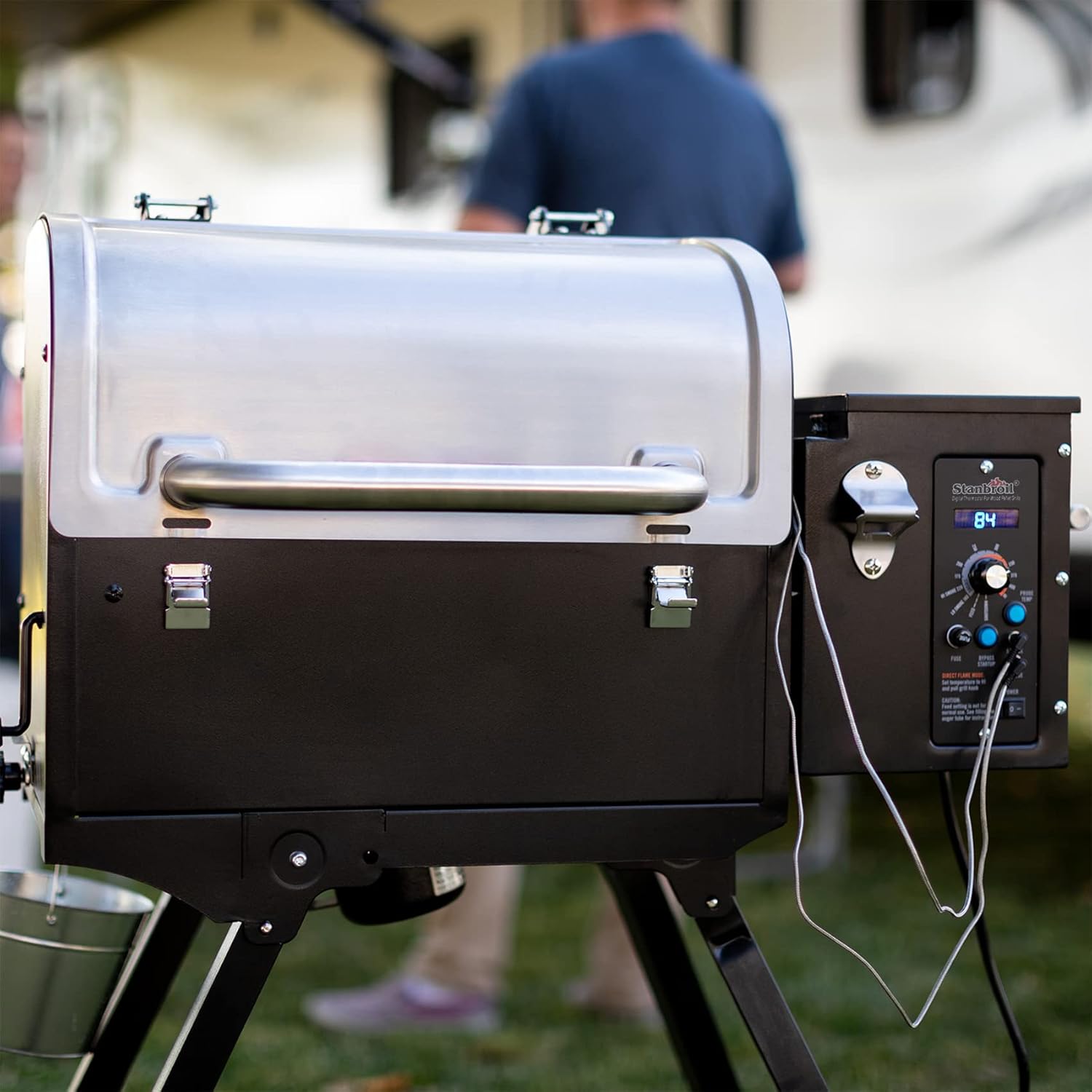 Stanbroil Controller for Camp Chef, Pellet Grills Replacement Parts with RTD Temperature Sensor and 2-Pack Meat Probes