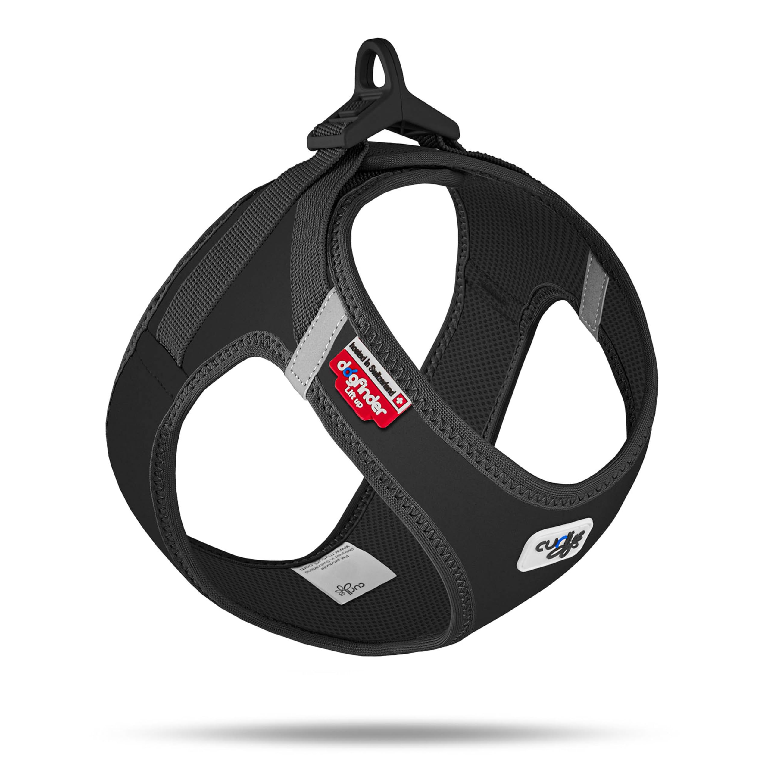 Vest Harness curli Clasp Softshell Black 3XS