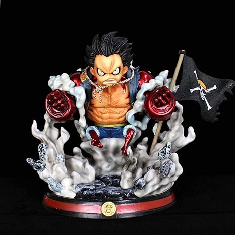 Amazon Co Jp ワンピース4スピードルフィバトル版ルフィフィギュアアニメpremium Editionデコレーションモデル玩具人形ギフト像彫刻人形身長24cm Zzhlh ホビー