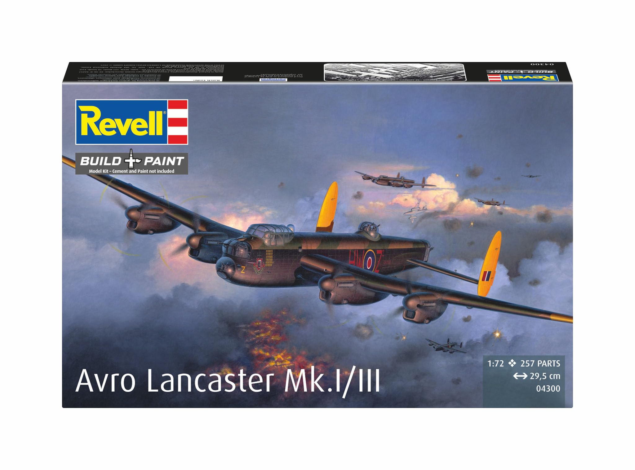 Amazon | ドイツレベル 1/72 アブロランカスターMk.I プラモデル