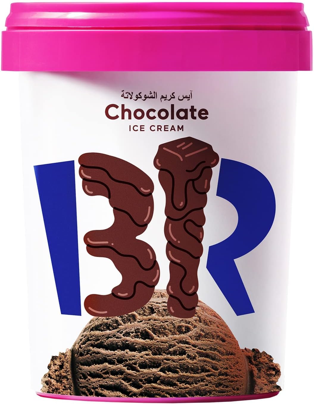Baskin Robbins Chocolate Ice Cream 1Litre