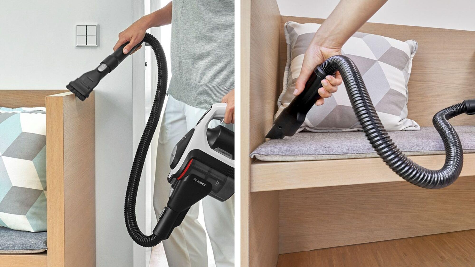 Bosch - Manguera flexible, Fácil limpieza, Compatible con Unlimited, BHZUFEHN