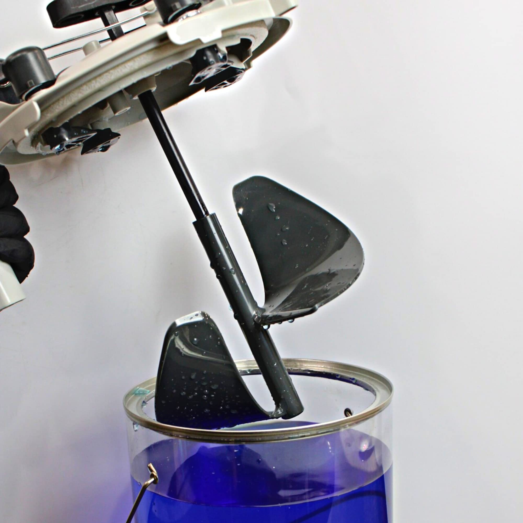 BLYSK Mixing Mate Paint Lid Stir, Store, and Pour. Mess-Free Mixing lids (1 Gallon Mixing Lid)