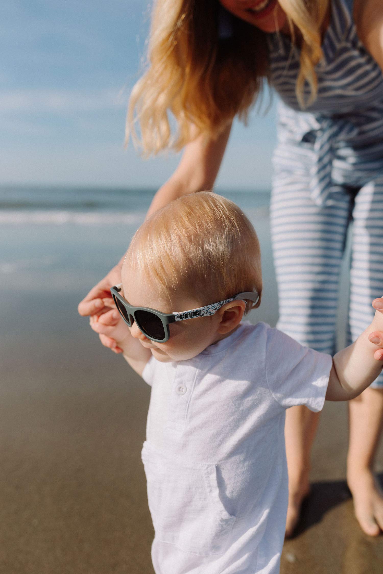 Babiators - Correa de silicona para gafas de sol de 0-5 años - Gris