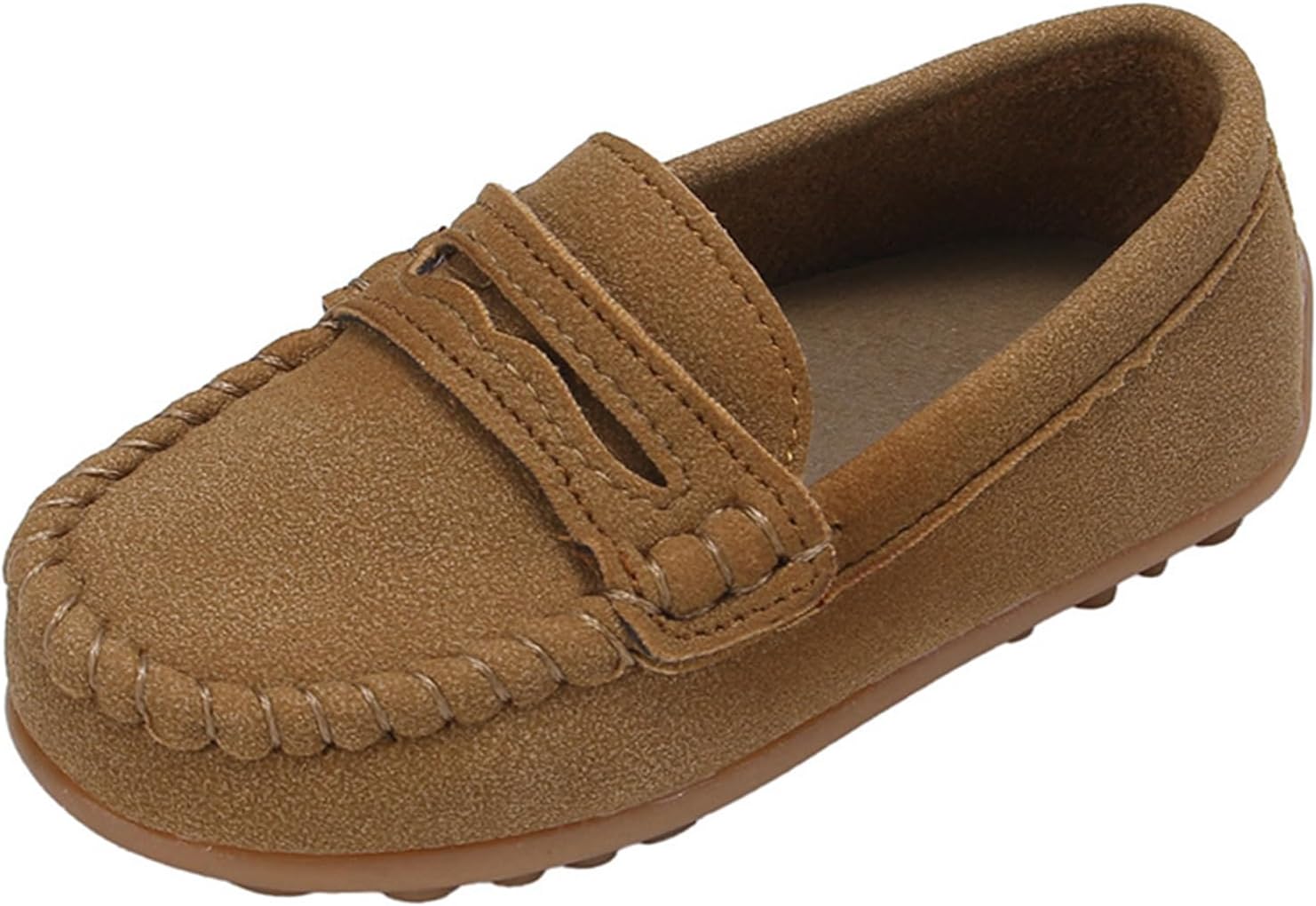 Toddler Boys Girls Slip On Loafers Dress Flat Shoes Casual Moccasins Walking Boat Oxford Shoes School Wedding Church Loafers