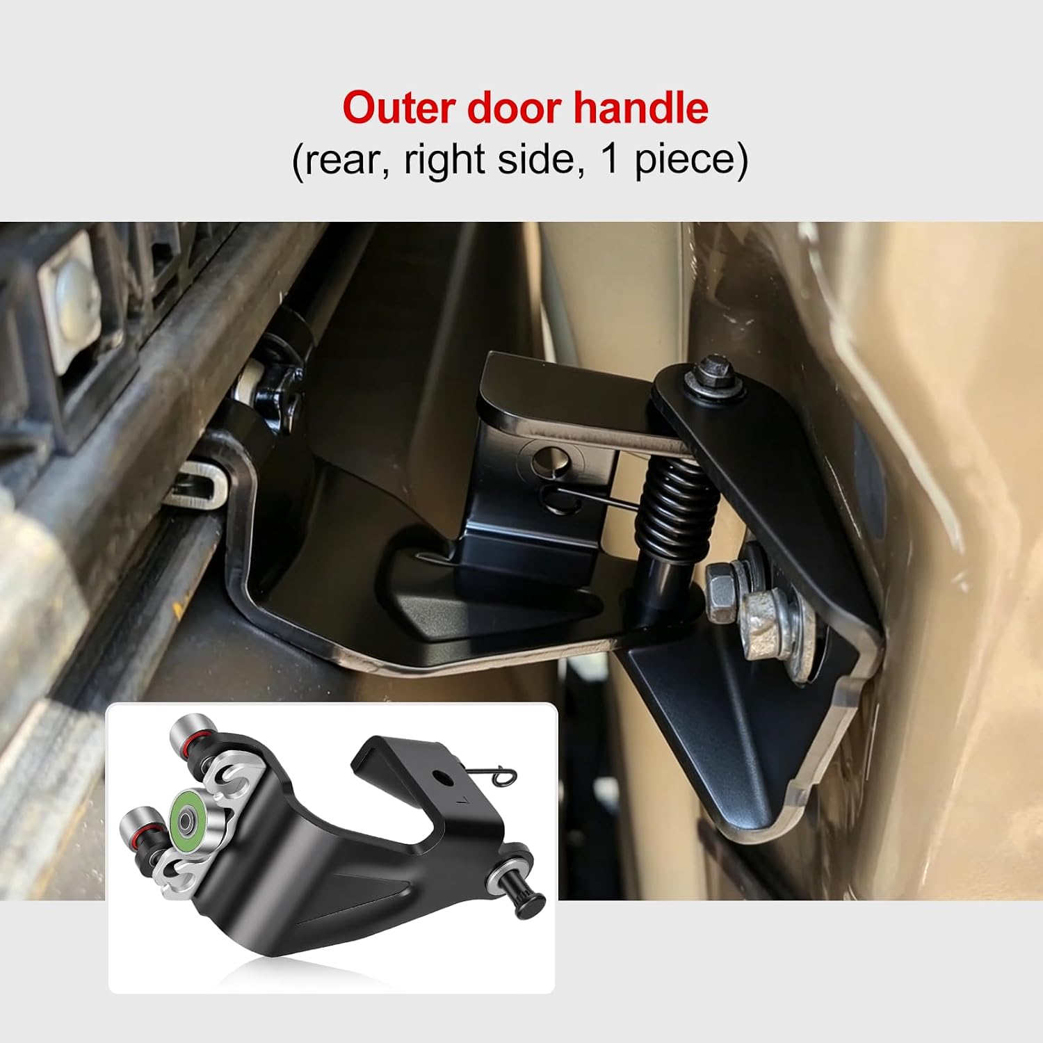 1 Pair Power Sliding Door Rollers with Metal Bearings, for Odyssey Van 2011–2017, Replacement 72561-TK8-A11 / 72521-TK8-A11, Left Driver & Right Passenger Side