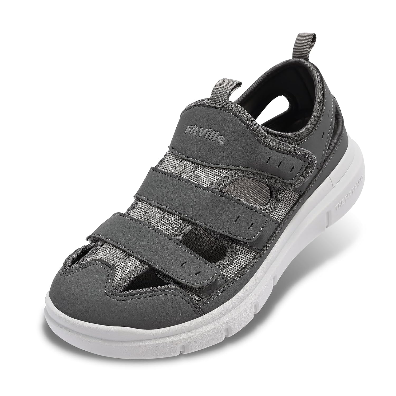 FitVille Diabetic Sandals for Men Wide Width with Arch Support Comfortable Mens Diabetic Sandals Fully Adjustable Straps L... - Review, Price and Buying Guide