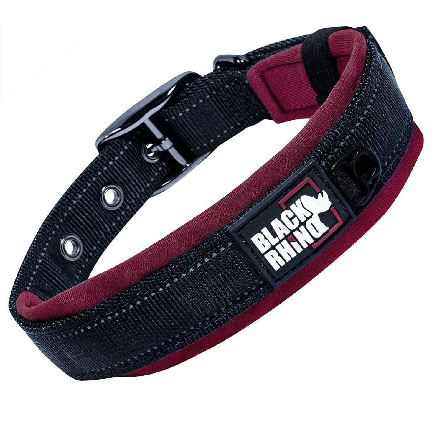 Amazon Rhino Dog Collar Black Rhino The Comfort Collar Ultra Soft
