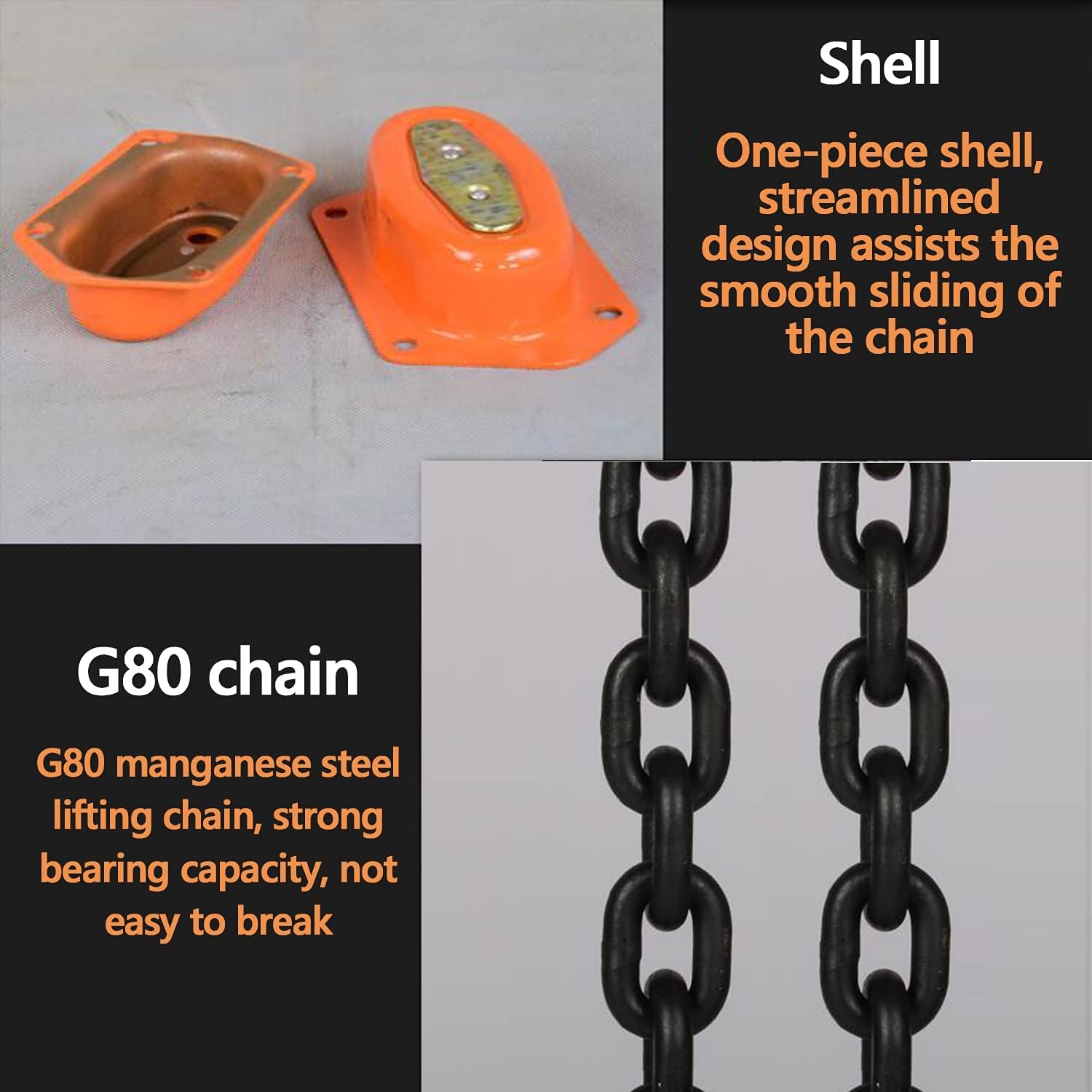 uyoyous Manual Lever 1653lbs, RatchetChain Hoist 20 ft Manual Lever Hoist Chain Come Along 3/4T Chain Lever Block Hoist Manganese Steel Chain Ratchet Lever Hoist Lifting with Hook : Industrial & Scientific