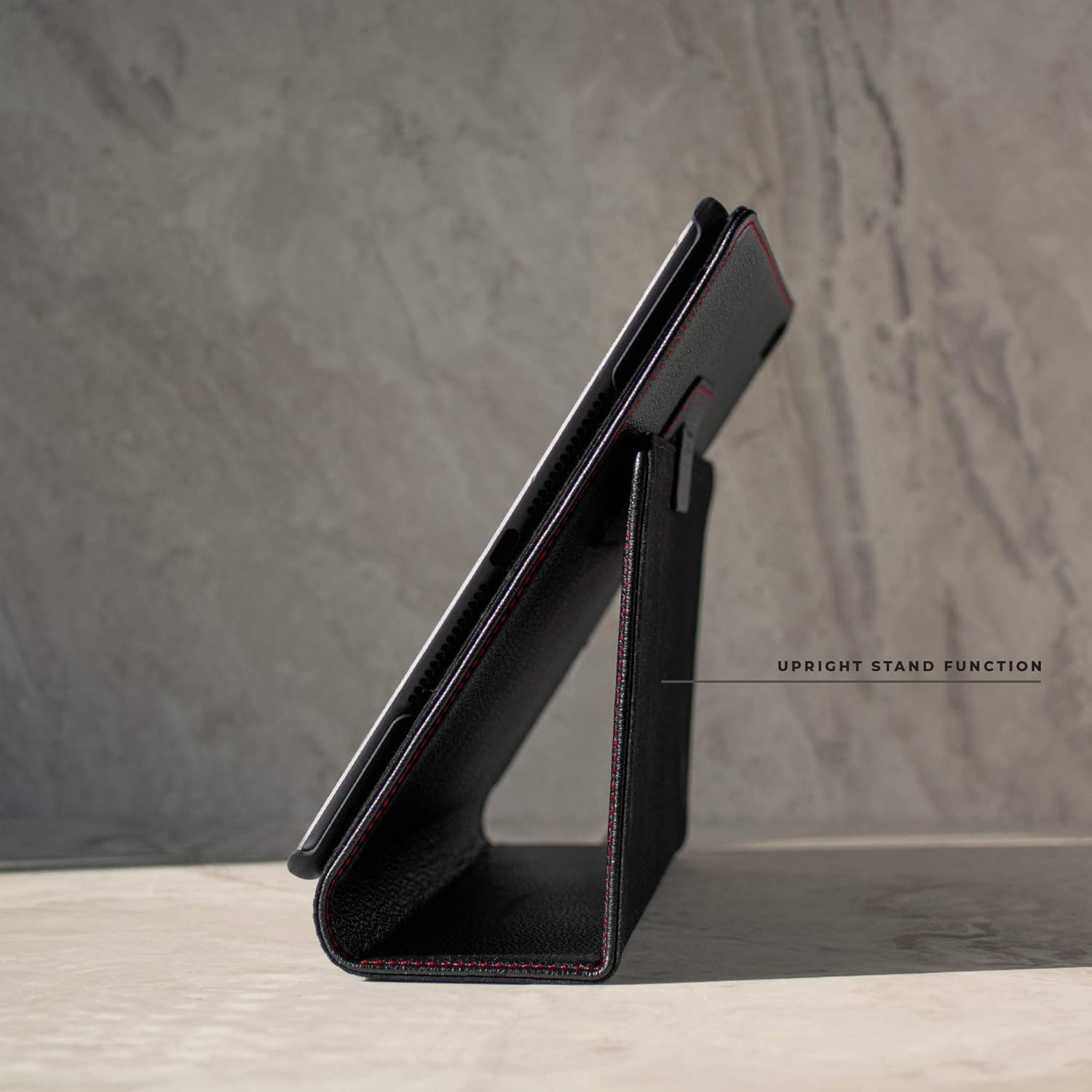 Gеt Chеар Prісе TORRO Tablet Case Compatible with Apple iPad Mini 5 Genuine Quality Leather Stand Cover with [Multiple Viewing Angles] [Wake/Sleep Enabled] 7.9 Inch 2019 Release (Black)