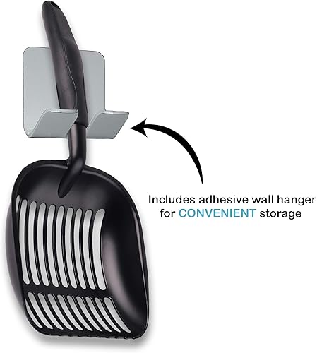 Miniatura 4 de Pets First Cat Litter Scooper - Ergonomic & Easy Grip Design Deep Cleaning with A Non-Stick & No Residue Build-Up  Solid Aluminum, Waterproof -