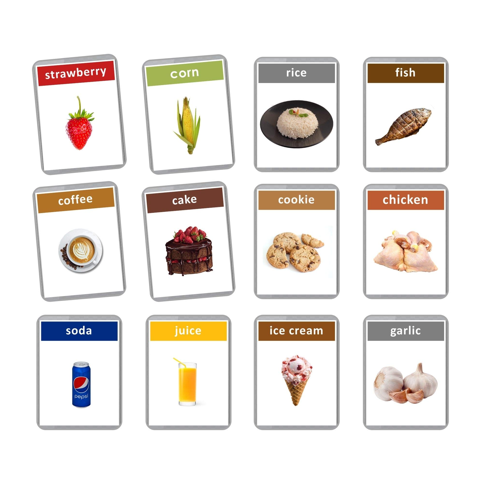 Buy First Foods Flash Cards 48 Baby Flash Cards Early Years