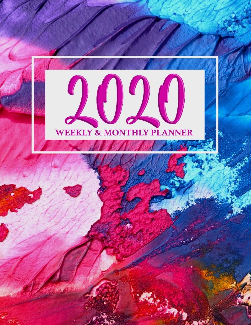 2020 Weekly & Monthly Planner: Dec 1, 2019 to Dec 31, 2020: Weekly & Monthly Planner + Calendar Views - Beautiful Pastel Cover