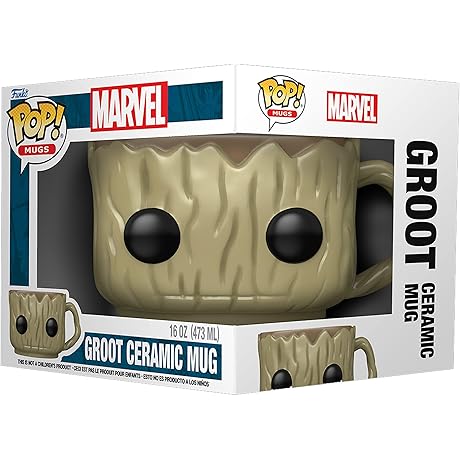 Funko Pop! Mugs Marvel Groot Ceramic Mug: A Limited-Edition Marvelous Delight