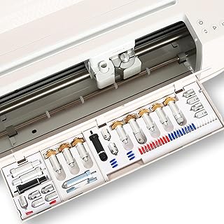Tool Organizer for Cricut Maker 4 Maker3 and Maker, Blade Storage Accessories and Supplies for Cutting, Cutting Machine Accessories Organization and Storage, Knife Blade Housing Organizer