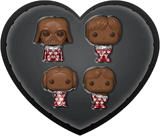 Comprar Funko Pocket Pop! Star Wars Valentines Box 4 Paquete - Darth Vader - (Choc) - Llavero - Collectable Vinilo Mini Figure Llavero Novedoso - Relleno De Calcetín - Idea De Regalo - Mercancía Oficial