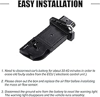 Vista 4 de uxcell Reemplazo del sensor de flujo de aire masivo del coche No.06J906461D para Volkswagen Touareg 2012-2017