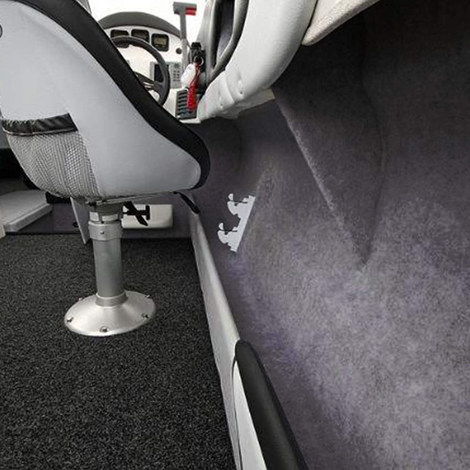 HEKO PANELS Torino Stoffen Per Meter Bekledingsstof - Gemaakt Van Scheurvast Polyester Stof Per Meter Meubelstof Voor Banken Stoelen Fauteuils En Kussens Zilver Grijs