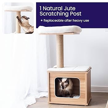 catry キャットタワー 138cm 隠れ家付き wannyan_9590341