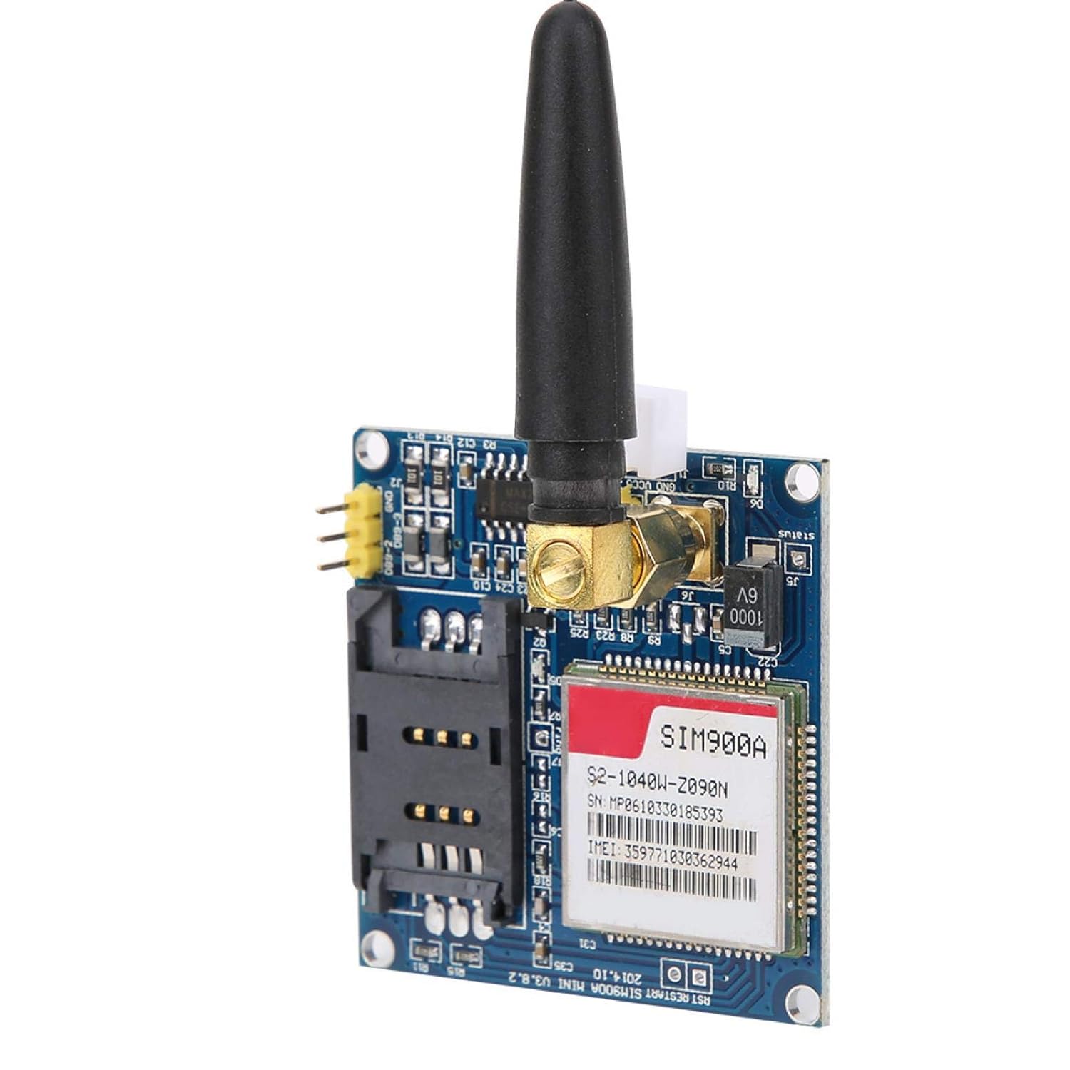 EVTSCAN Latest SIM 900A Module Developemnt Board SMSGSMGPRSSTM32A6 Transmission Electronic Component : Cell Phones & Accessories