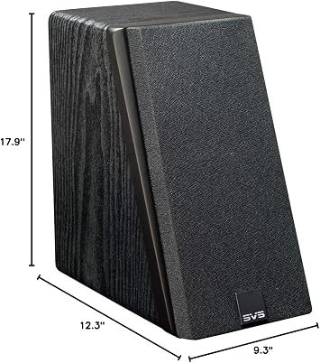 SVS Prime Elevation Speaker (Pair) - Premium Black Ash