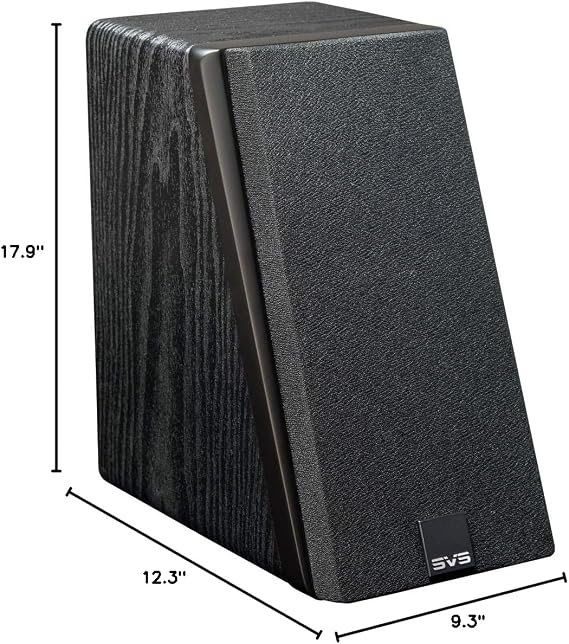 SVS Prime Elevation Speaker (Pair) - Premium Black Ash
