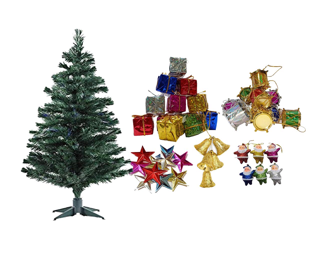 Buy Collectible India Christmas Xmas 5 Feet Tree with 88