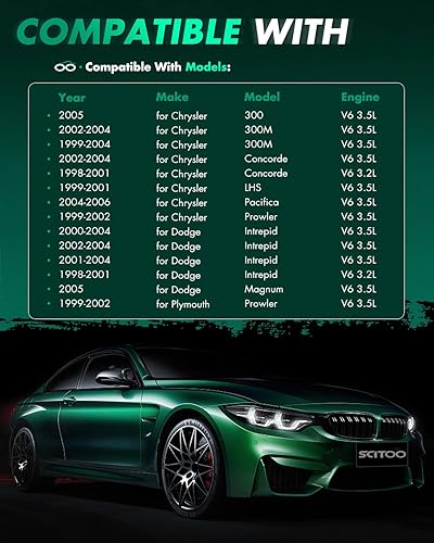 Miniatura 7 de SCITOO Paquete de 20 bobinas de encendido, para Dodge Magnum 3.5L 2005, Dodge Intrepid 3.5L 2000-2004, Dodge Intrepid 3.2L 1998-2000, para Chrysler