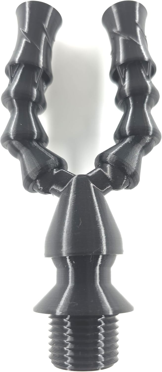 Dual Random Flow Generator Kit Compatible with Fluval Flex-Spec-EVO Aquariums 1/4in RFG Nozzles, Reef Safe PETG