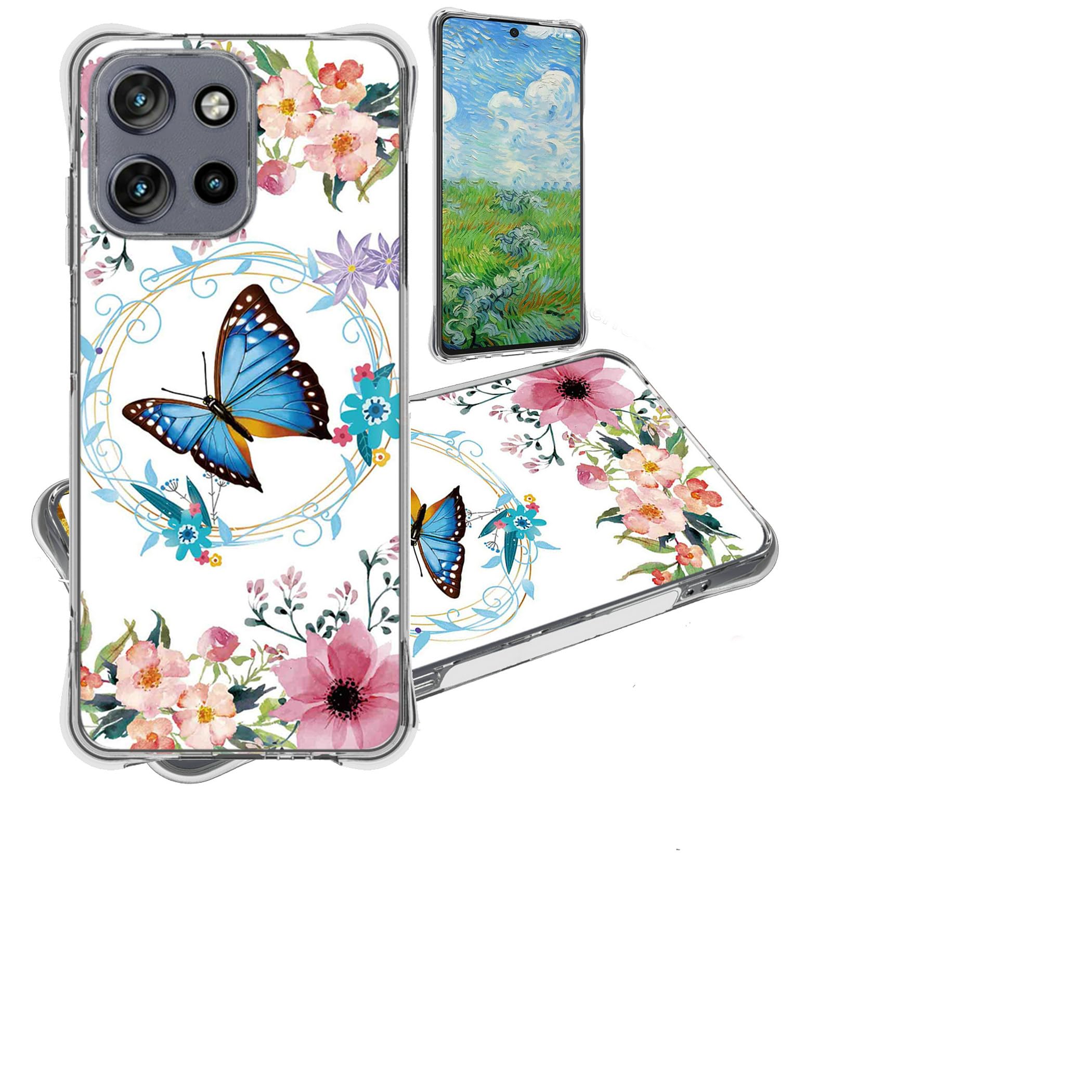 cases for moto phones ExoGuard for Moto G Play 2021 Case, Rubber Shockproof Full-Body Cover
