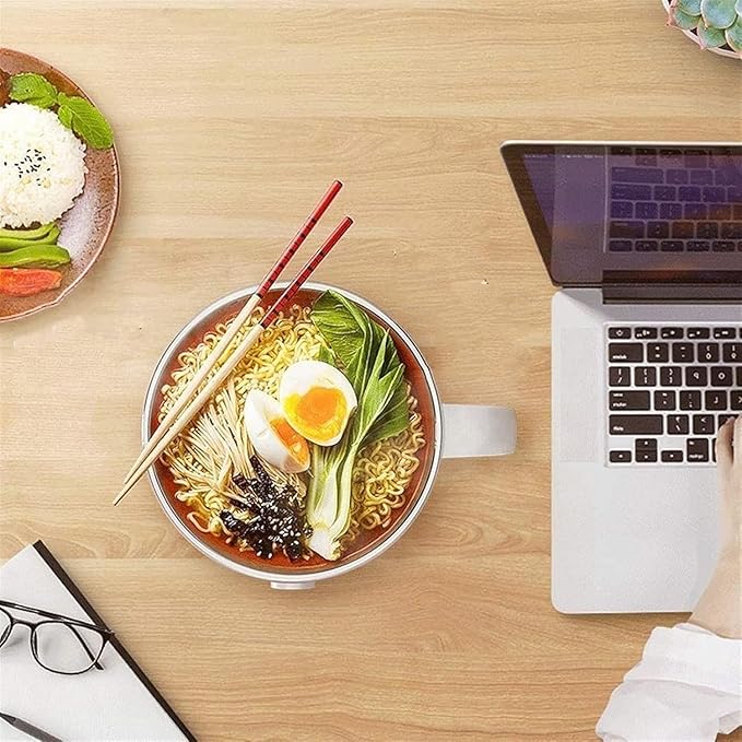 Olla Eléctrica 1.2L, Cocina Rápida, Acero Inoxidable, 300W/600W miniatura 5