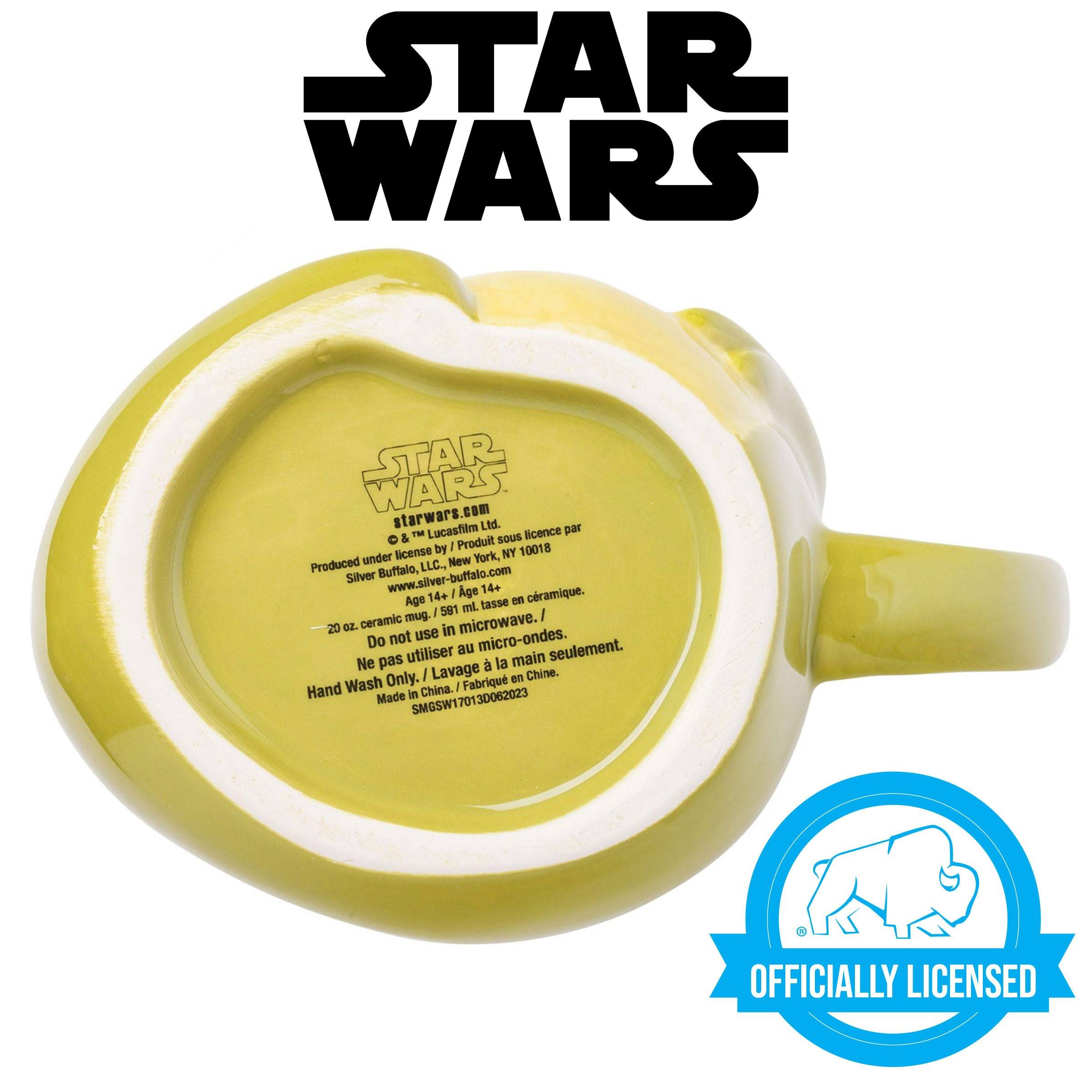 Amazon.com | Silver Buffalo Star Wars Jabba the Hut Ceramic