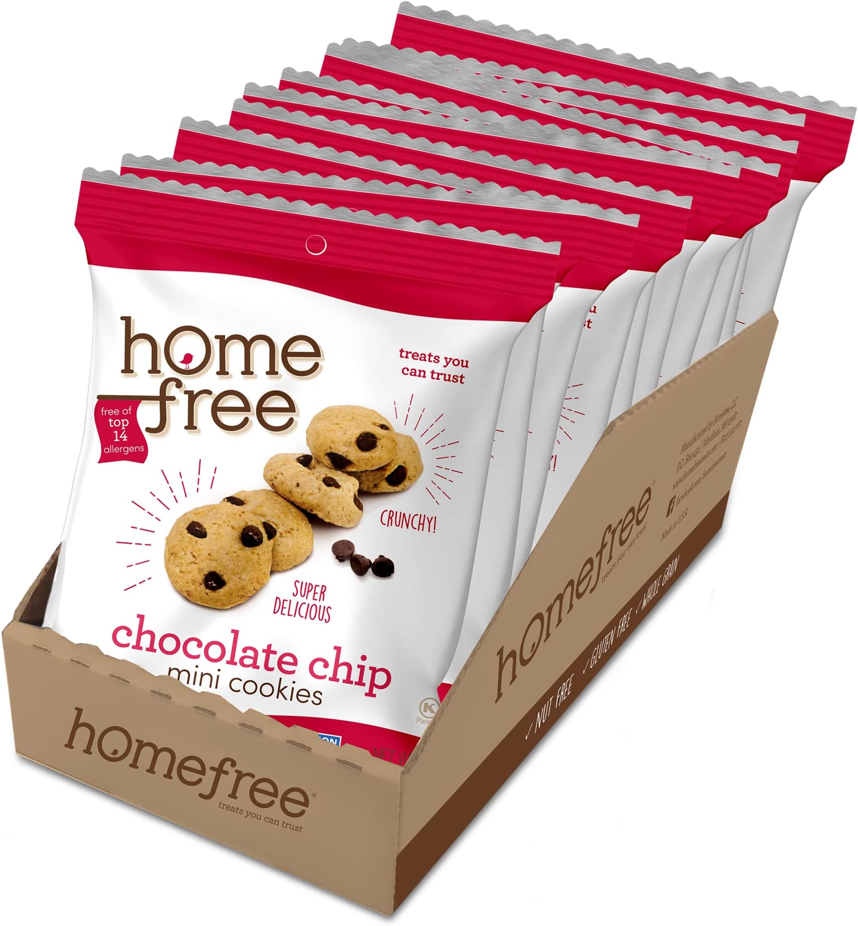 Homefree Treats You Can Trust Mini Gluten Free Cookies